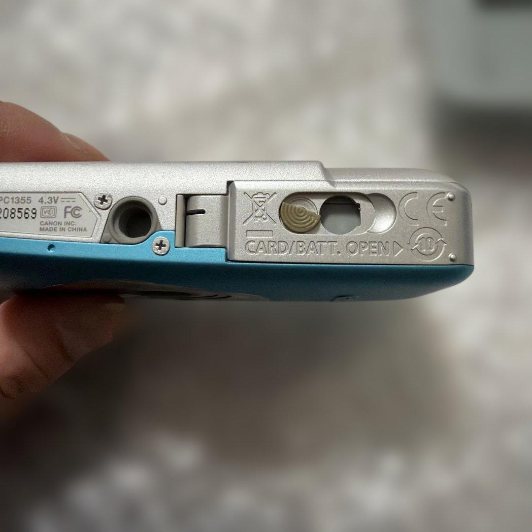 キャノン IXY DIGITAL 110 IS ブルー