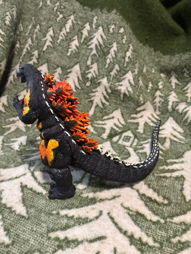 レア　20年以上前のコンコルド社製　ゴジラ3体 バーニングゴジラ