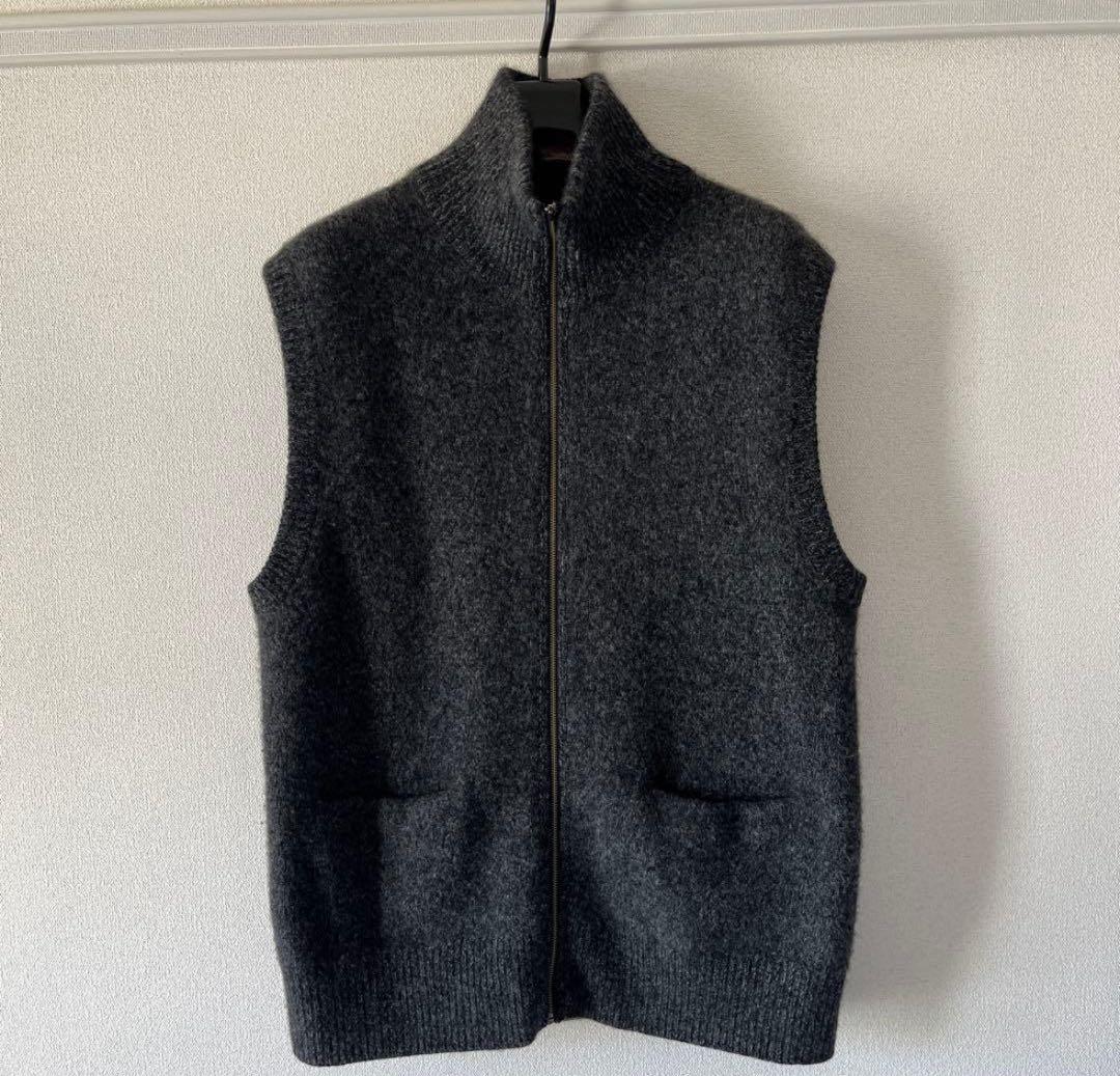 M*k様 maatee&sons カシミヤジップベスト 俺のちゃんちゃんこ　強圧