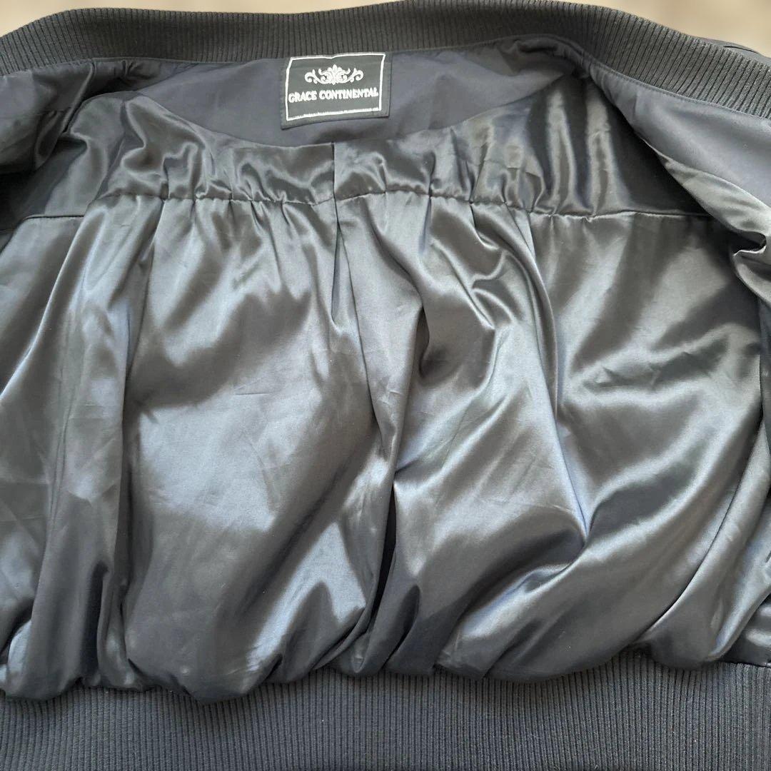 GRACE CONTINENTAL ブラック ブルゾン