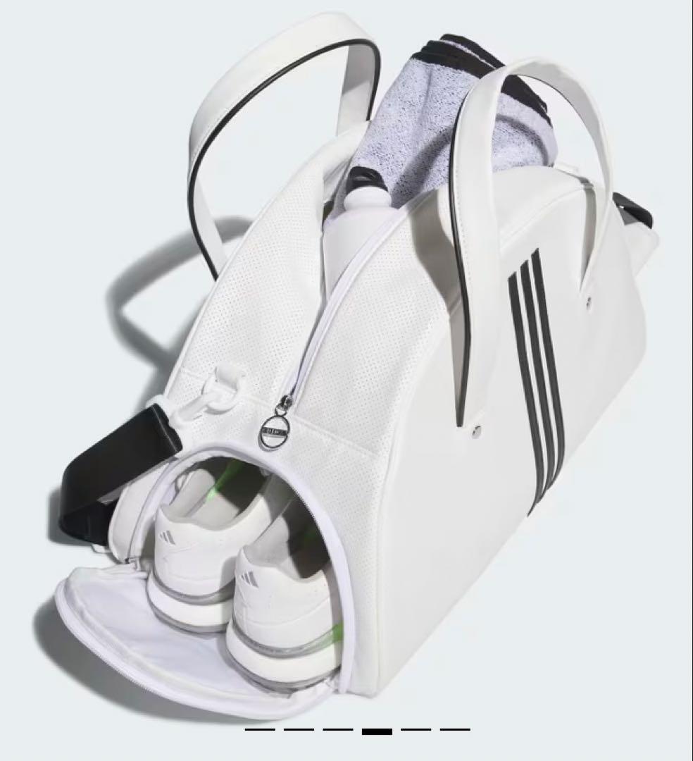 アディダスゴルフ　スリーストライプ ボストンバッグ