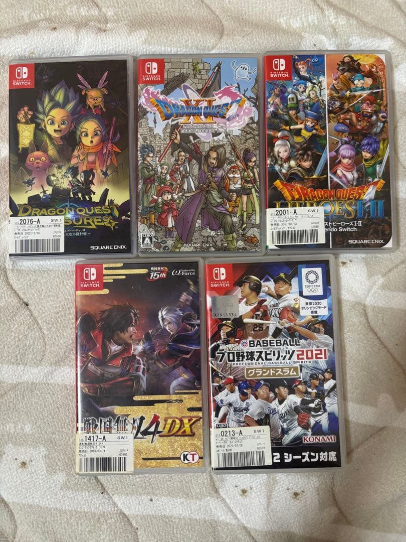 マ*ン様 Nintendo Switch ゲームソフト 5本セット