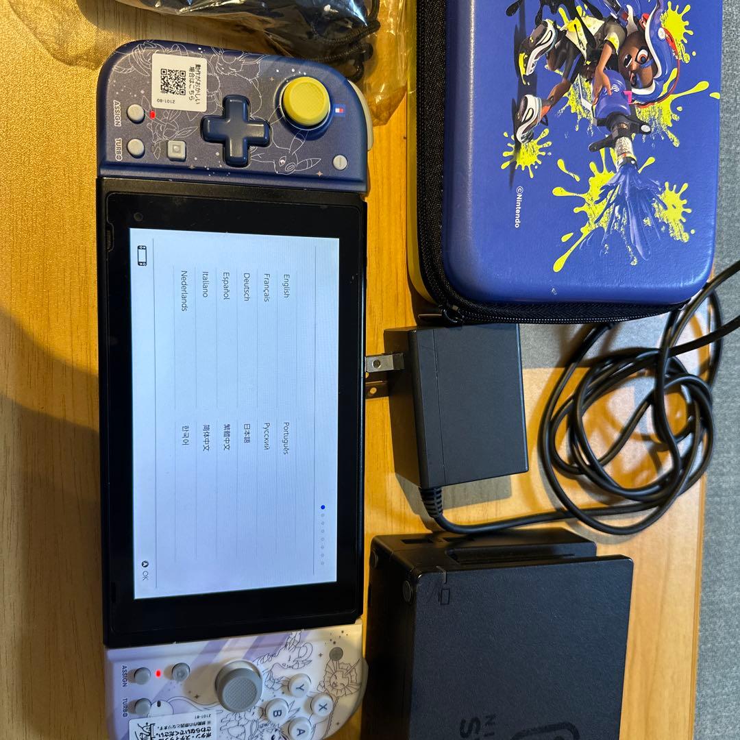 Nintendo Switch 本体、ソフト、ケース付き