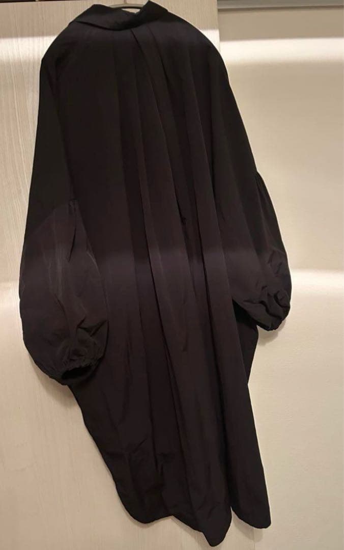 ルフィル　オーバーシャツ　ブラック　フリーサイズ