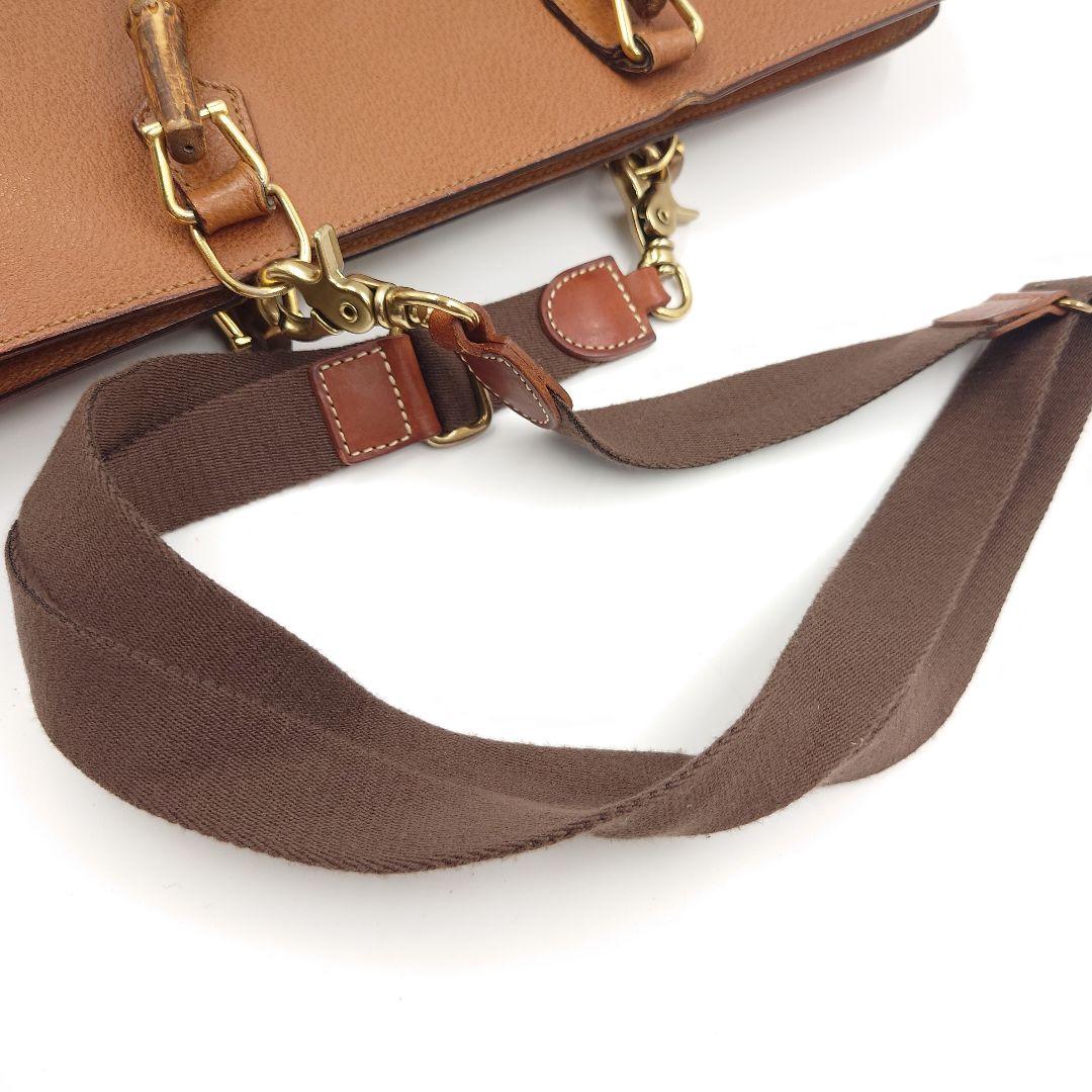 GUCCI ブリーフケース バンブー 2way ビジネスバッグ グッチ