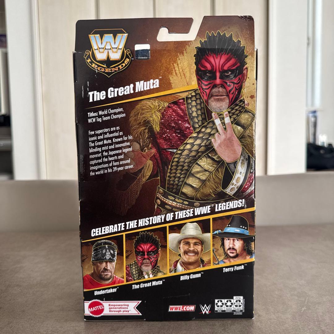 【限定品】WWE Legends シリーズ27 グレート・ムタ フィギュア