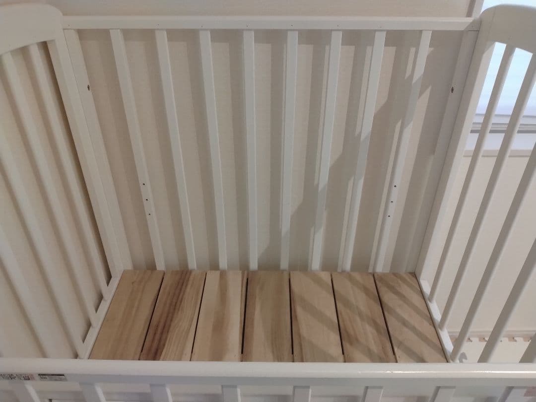 ハイポジションミニベッド アーチ（ホワイト）　カトージ