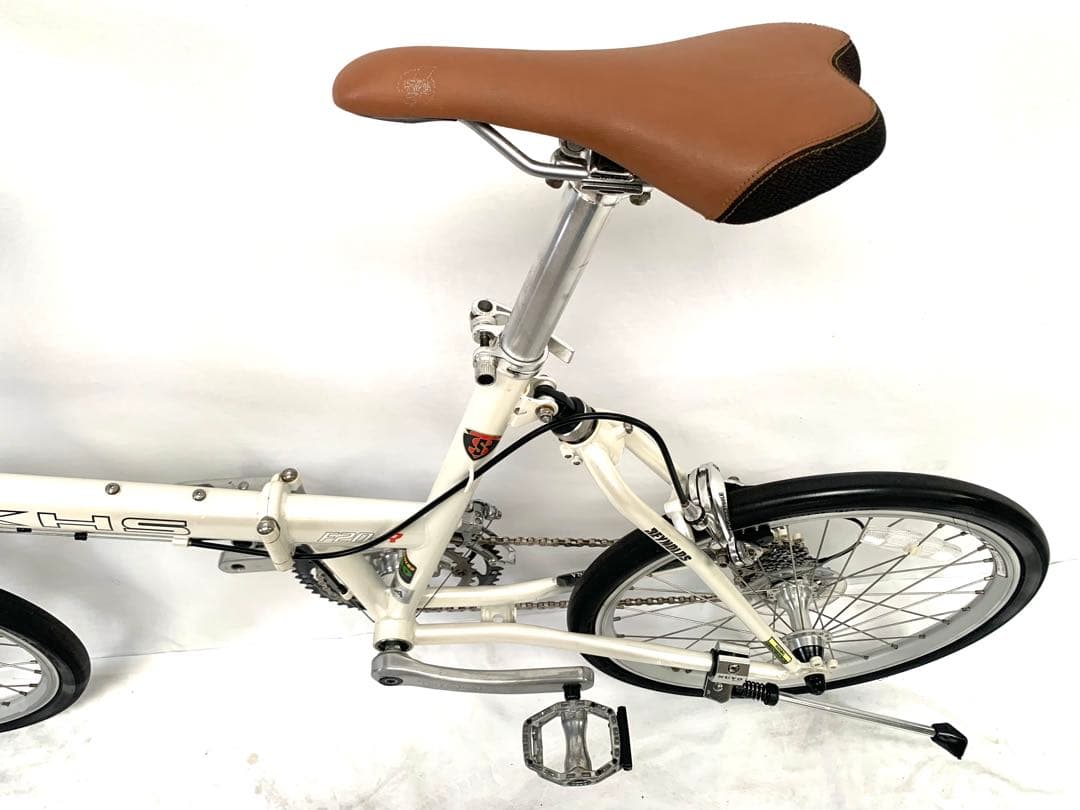 【即乘】KHS 折り畳み自転車REYNOLDS18速 20インチミニベロ小径車