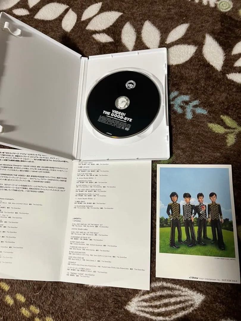 ザ・グッバイ　ビデオ　ザ・グッバイ　DVD ポストカード付き