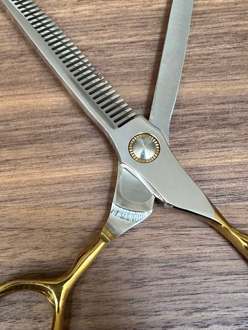 6.5インチ セニングシザー 理容 美容 鋏 シザー ボールベアリング