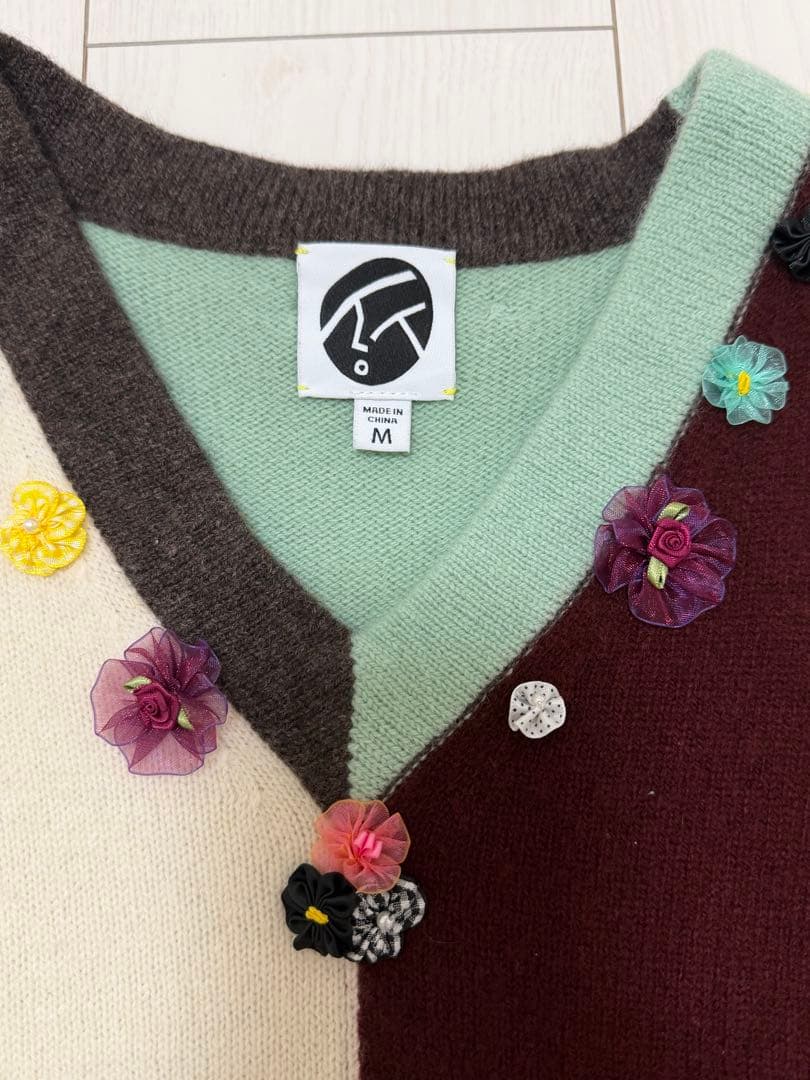 yanyan ニットベスト