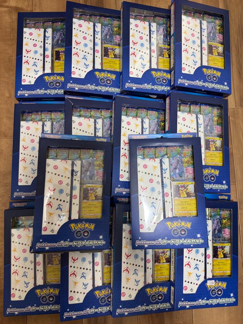 ポケモンGO カードファイルセット　14箱まとめ売り