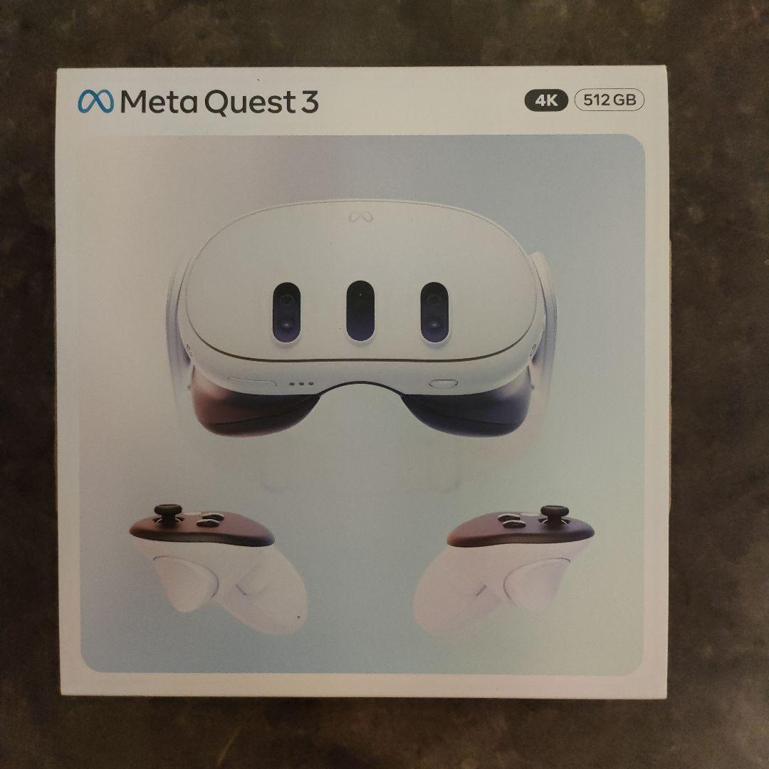 【拡張パーツ/ケース付】 Quest 3 4K 512GB ヘッドセット