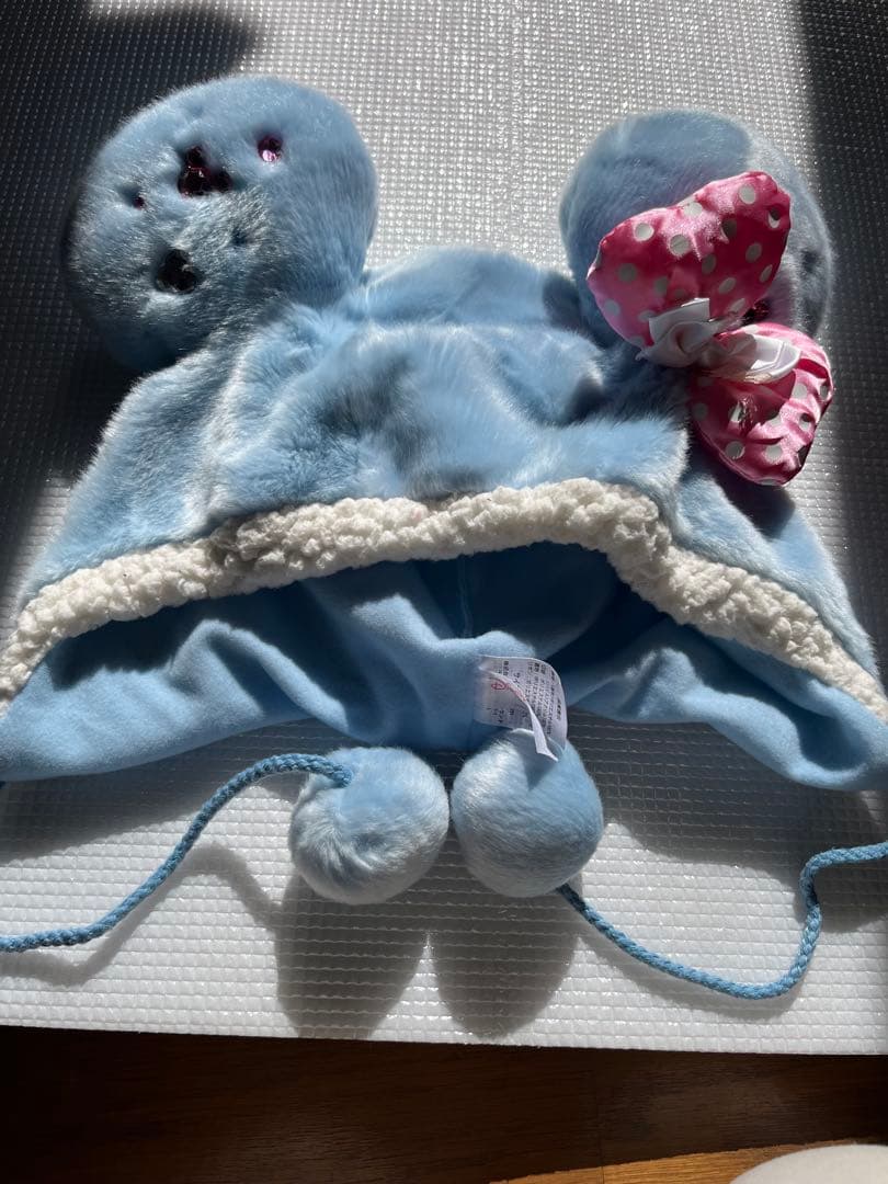 ディズニー ファンキャップ 水色