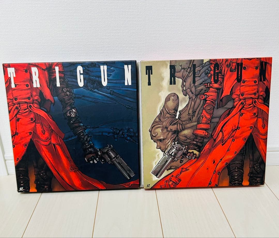 LD トライガン TRIGUN 1～13 全巻 レーザーディスク 収納BOX付き