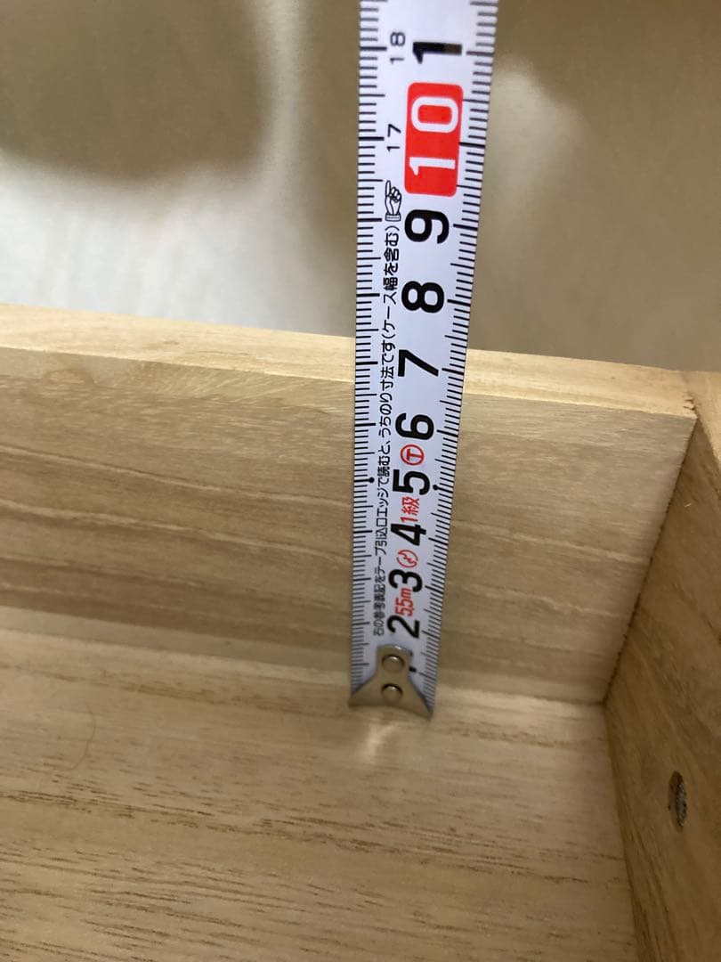 着物用桐チェスト　着物用タンス　6段　ナチュラル　キャスター付き