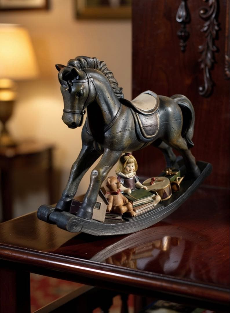 ロッキングホース ダークブラウン新品未使用品‼︎