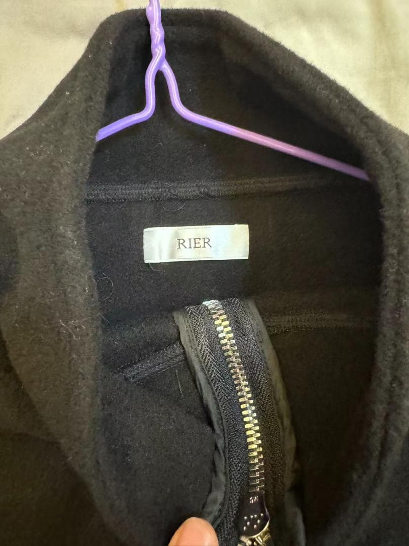 即日発送 rier リア natural wool fleece M