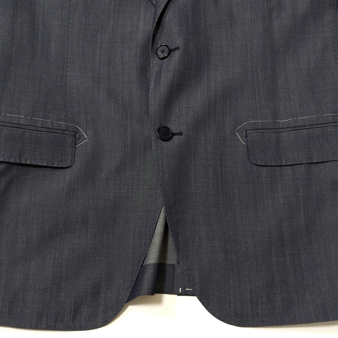 超高級約8万★未使用★TOMORROWLAND　シャンブレーテーラードジャケット