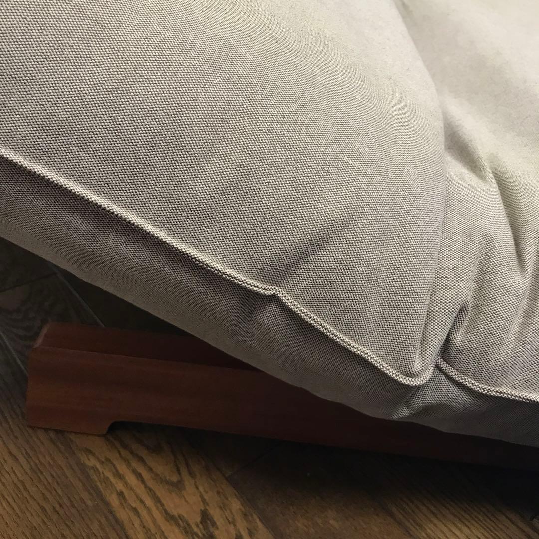 （送料込）無印良品 ハイバックリクライニングソファ