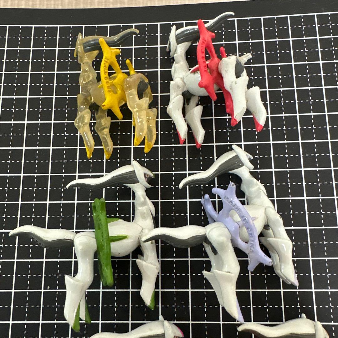 値下げ不可★激レア★ポケモン希少モンコレ★アルセウス8体セット当時物