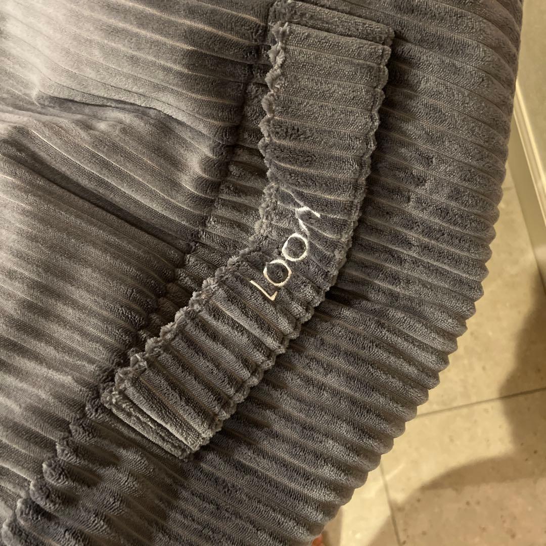 LOOSY HUGME 1人掛けビーズソファ CHARCOAL