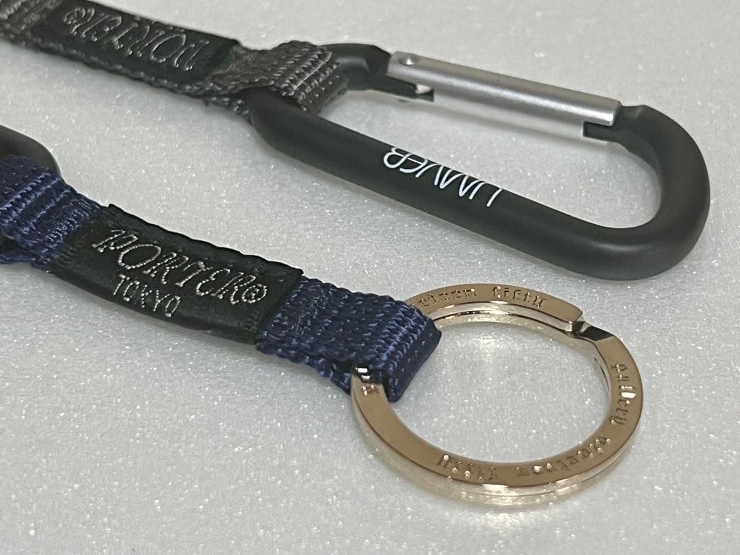 【限定完売】PORTER（吉田カバン）カラビナキーリングG1950コラボ日本製