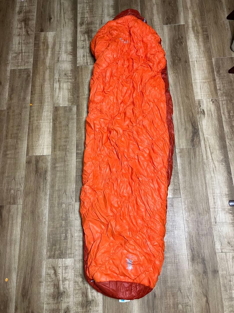 モンベル　シュラフ　バロウバッグ♯1 R/ZIP