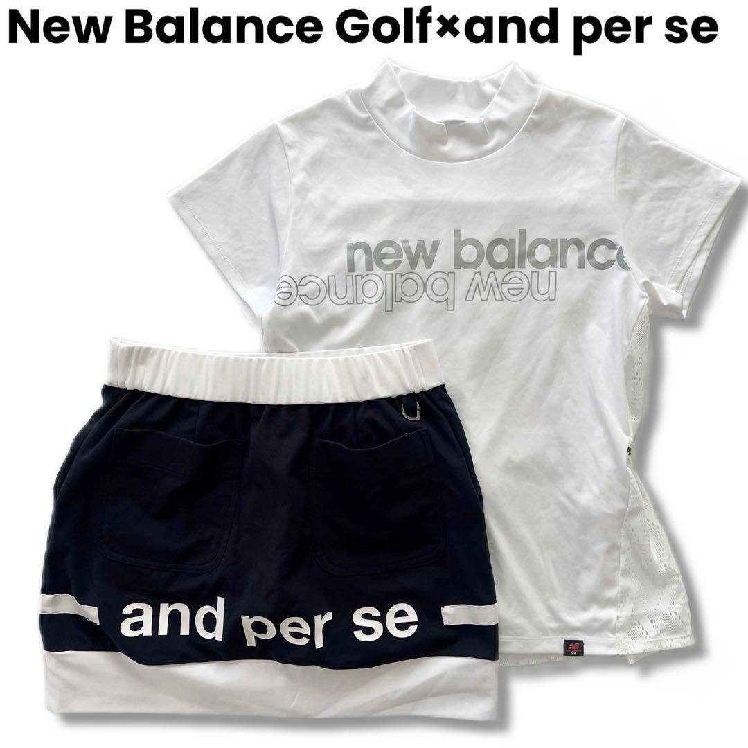 ニューバランスゴルフ　アンパスィ　セットアップ　シャツ　スカート　M