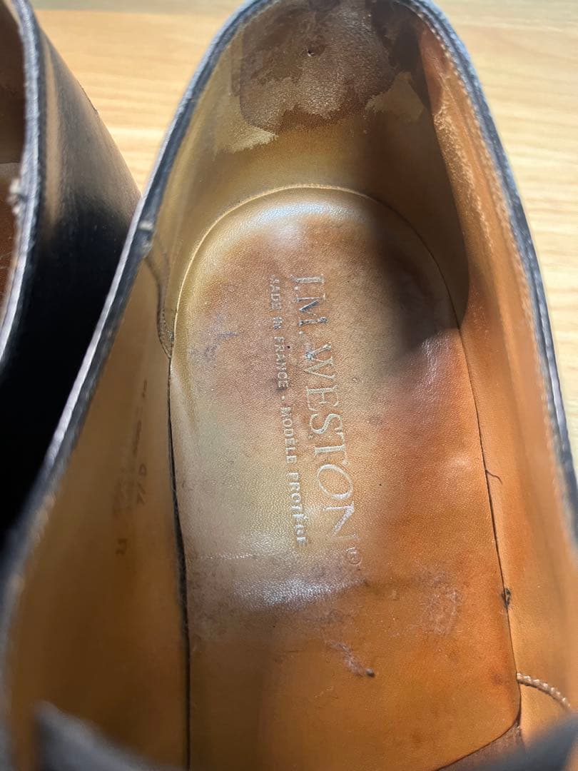 J.M.WESTON ジェイエムウエストン　300ストレートチップ　サイズ7/D