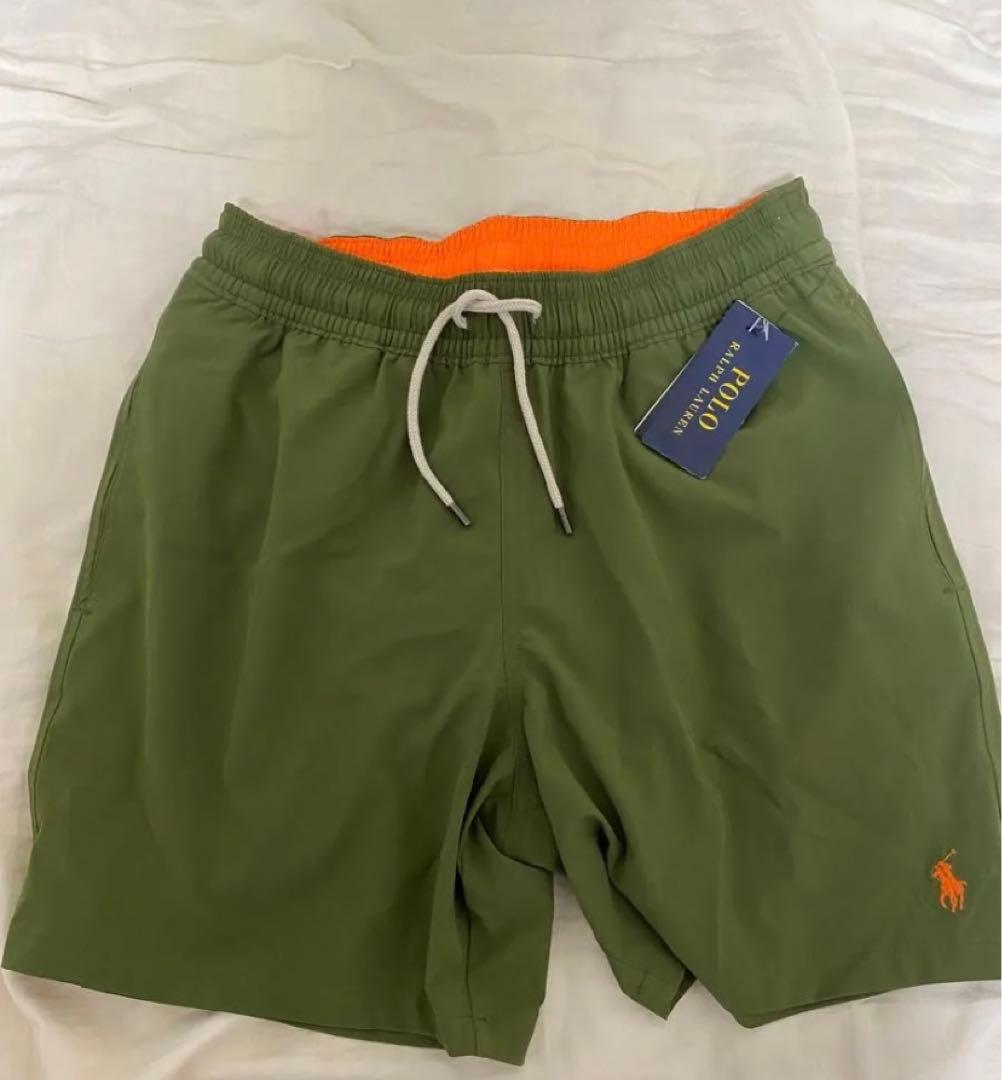 ポロラルフローレン　水着 グリーン S（ウエスト80）
