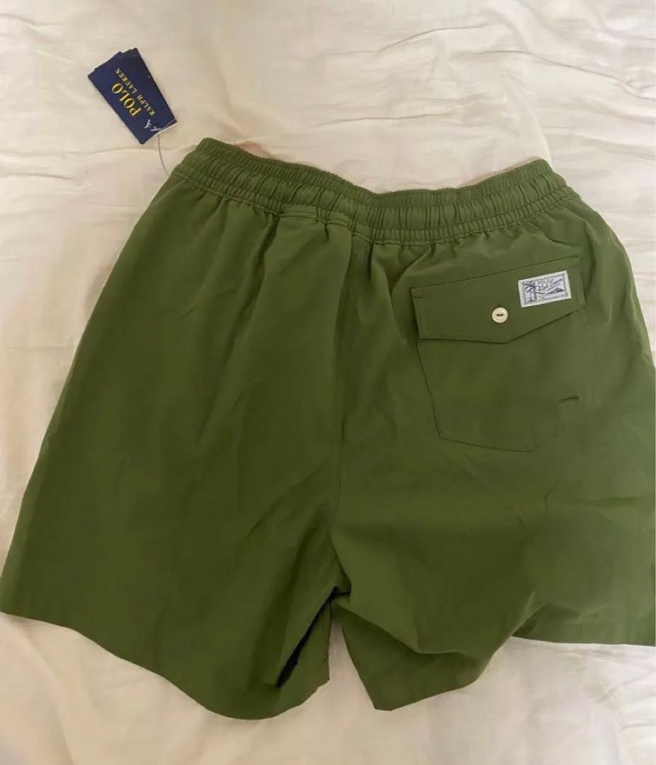 ポロラルフローレン　水着 グリーン S（ウエスト80）