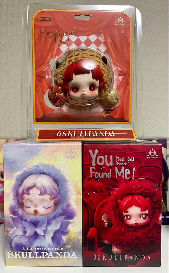 POPMART SKULLPANDA 3個セット