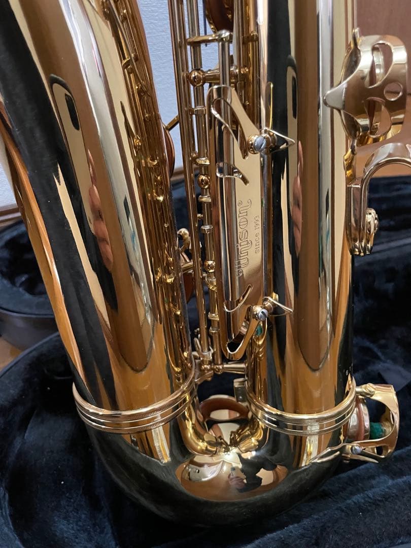 Unison テナー サックス マウスピース リガチャー リード付 中古