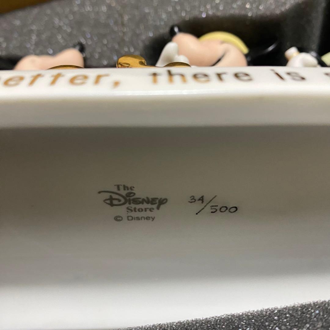 ディズニー　ミッキーマウス　ミレニアムフィギュア　2000年　限定　500 陶器