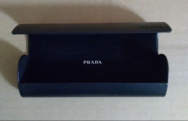 未使用★PRADA プラダ メガネフレーム 度なし ケース・クロス付き