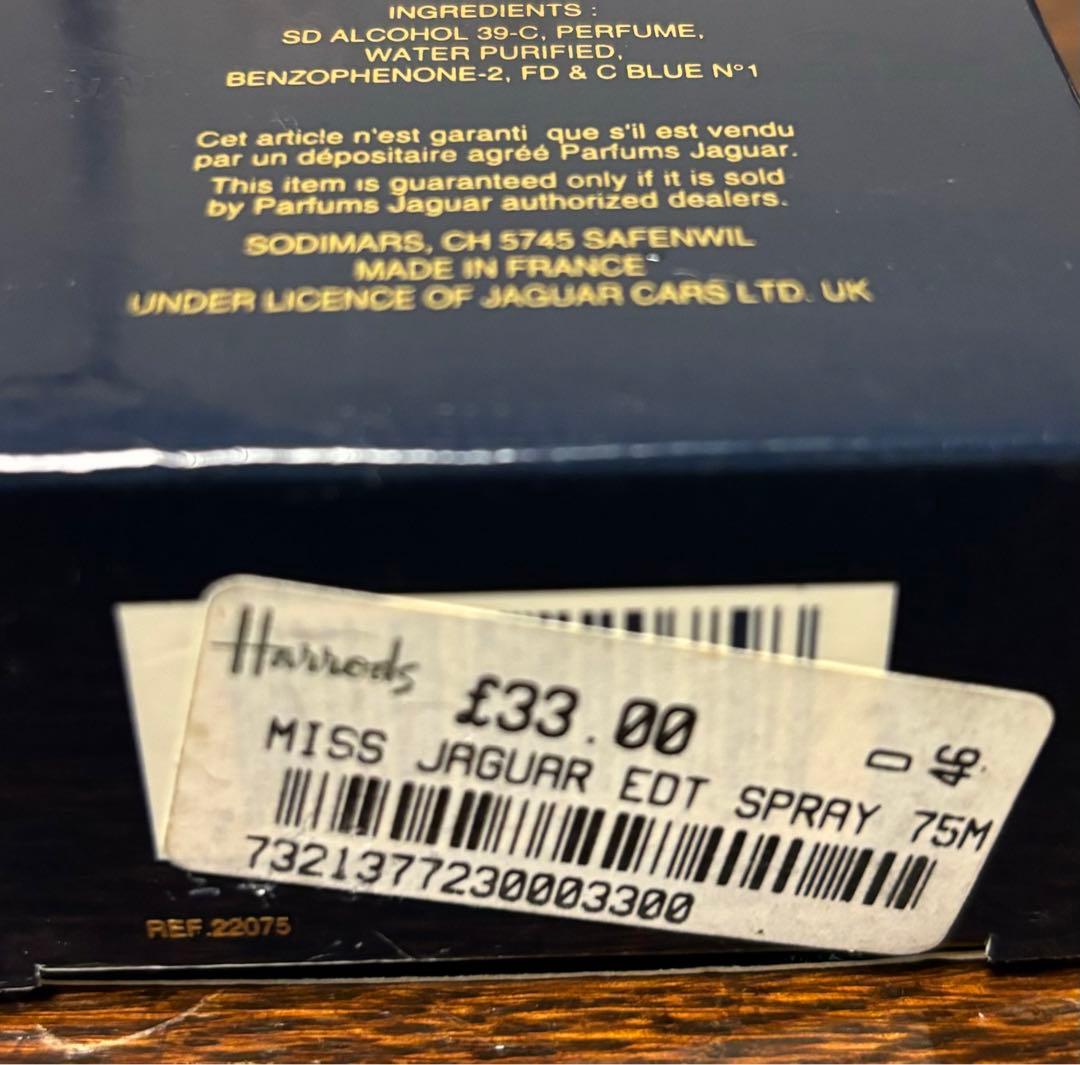 ミスジャガー Miss Jaguar Eau de Toilette 75ml