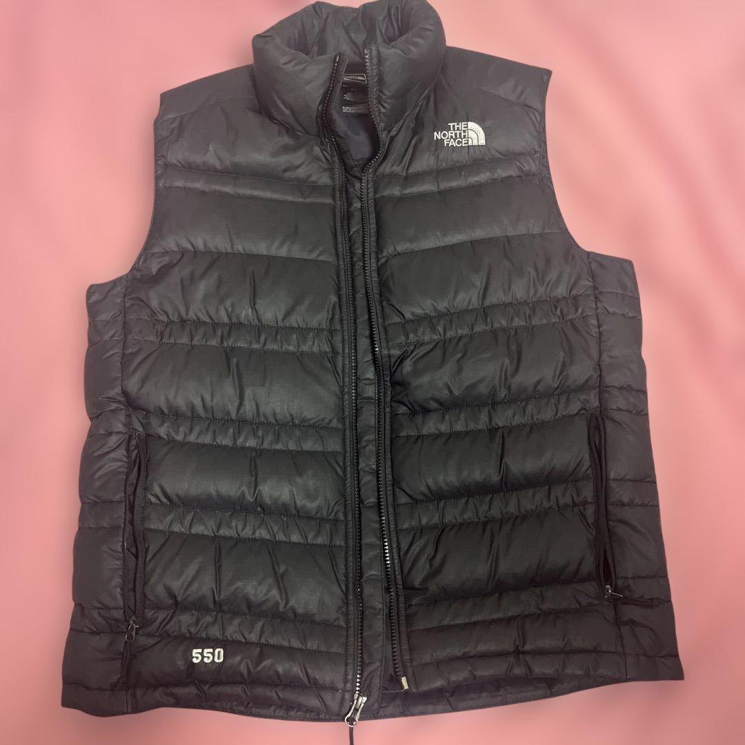 THE NORTH FACE 550 ダウンベスト ブラック