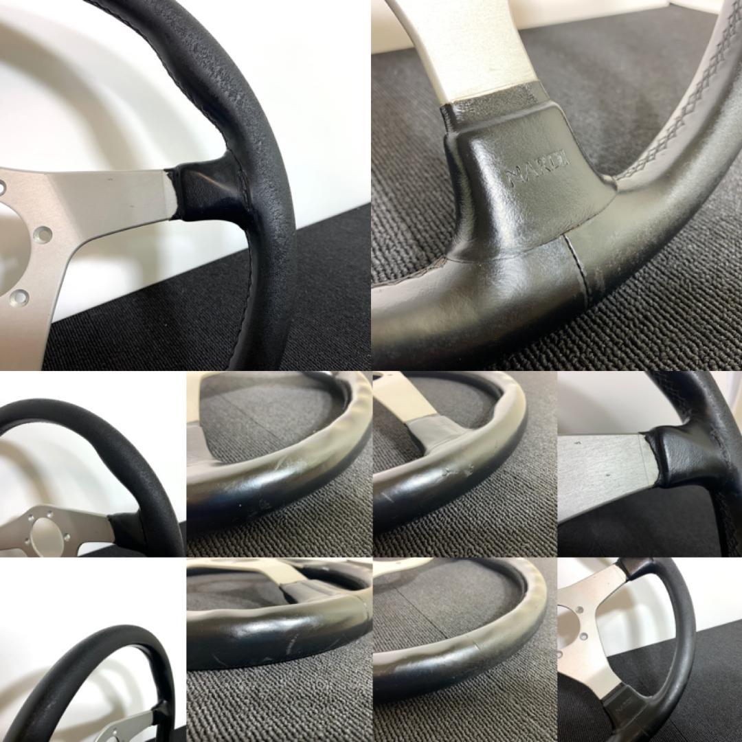 ナルディ ガラ3 タイプ0 レザー ステアリング 35パイ 補修ベースにも