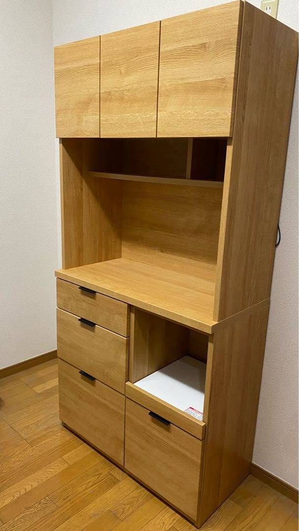 【極美品】ニトリ　キッチンボード　エトナ　食器棚
