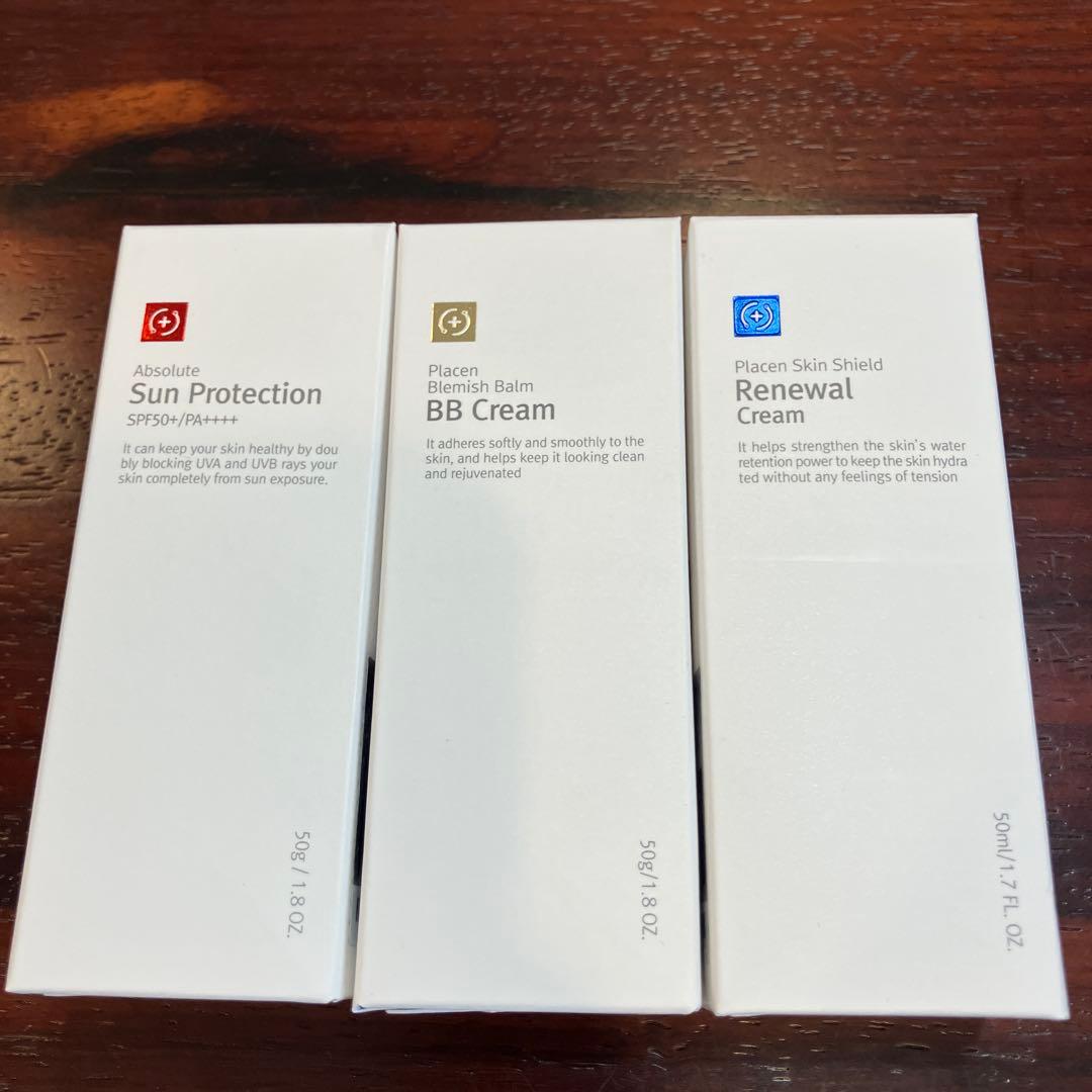 Rene Cell スキンケアクリームセット　日焼け止め　BB