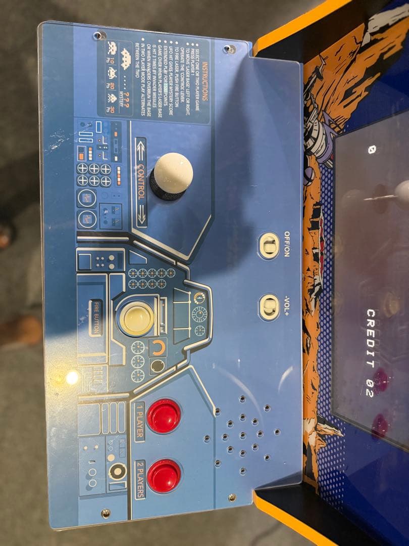 希少品‼︎ ARCADE1UP スペースインベーダー 40周年記念モデルTAITO