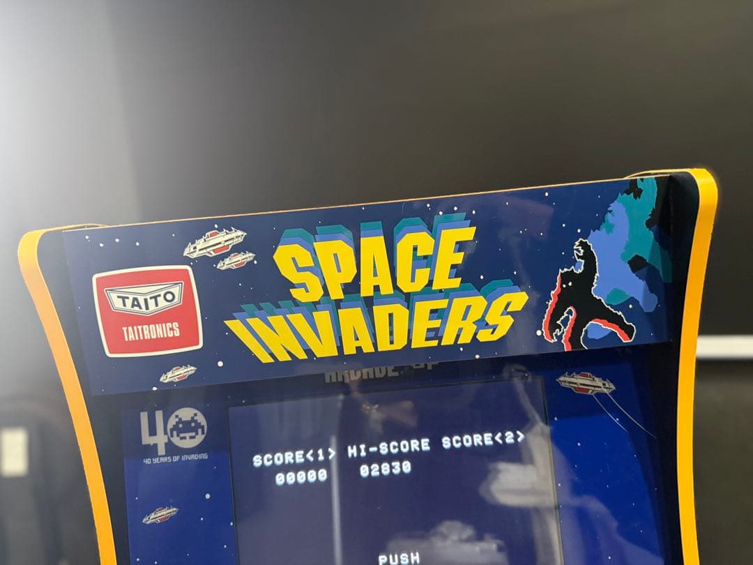 希少品‼︎ ARCADE1UP スペースインベーダー 40周年記念モデルTAITO