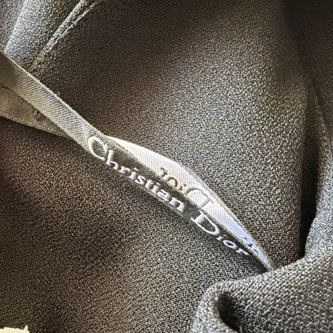 希少♡ディオール　ガリアーノ期　ドレスフレアワンピース　袖レース