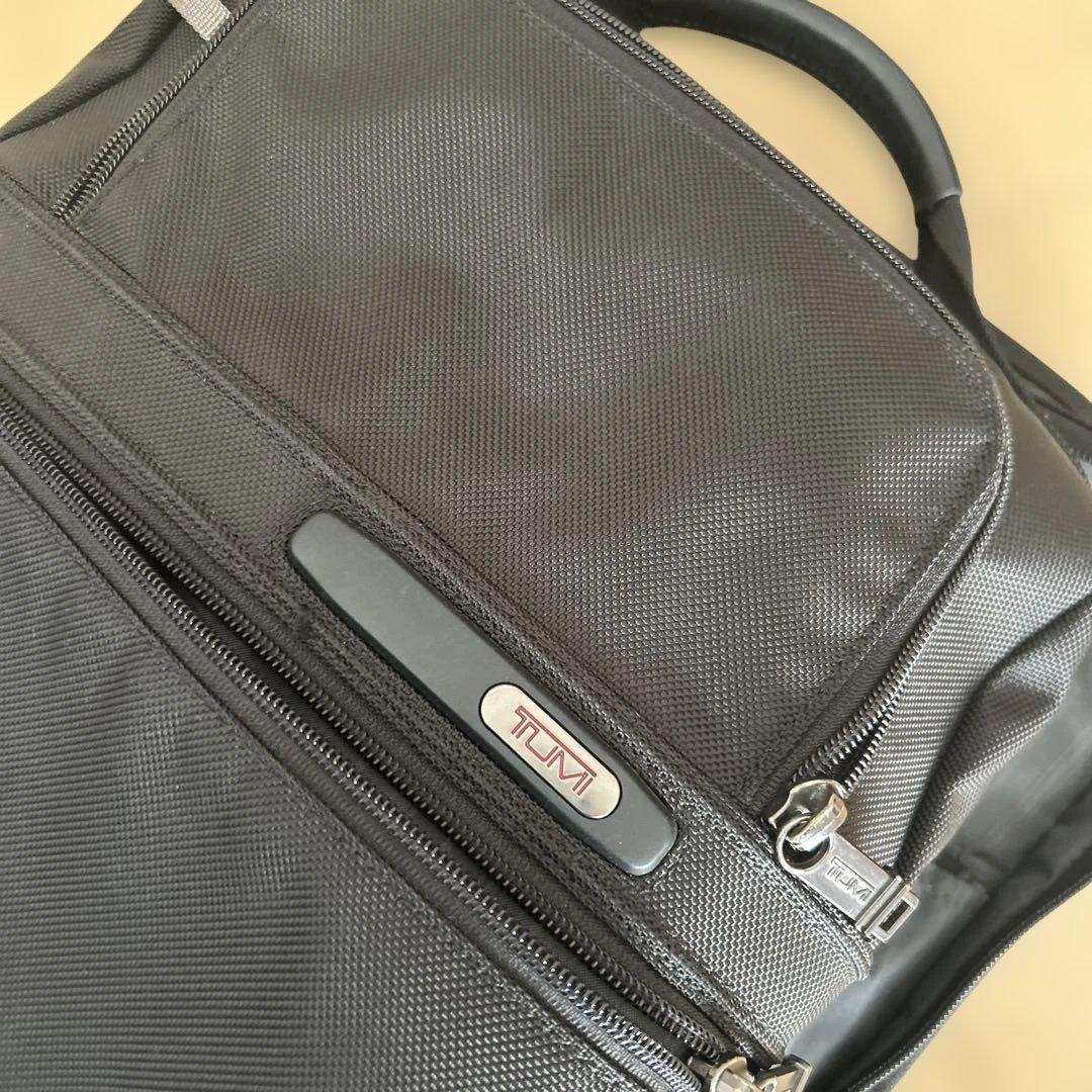 美品　TUMI メンズ　ビジネスリュック　ブラック