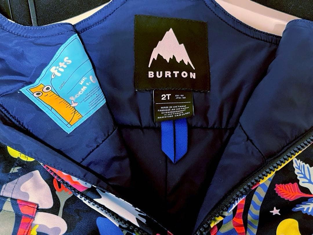 【2T：1～3歳】BURTON スノーウェア＆ミトン