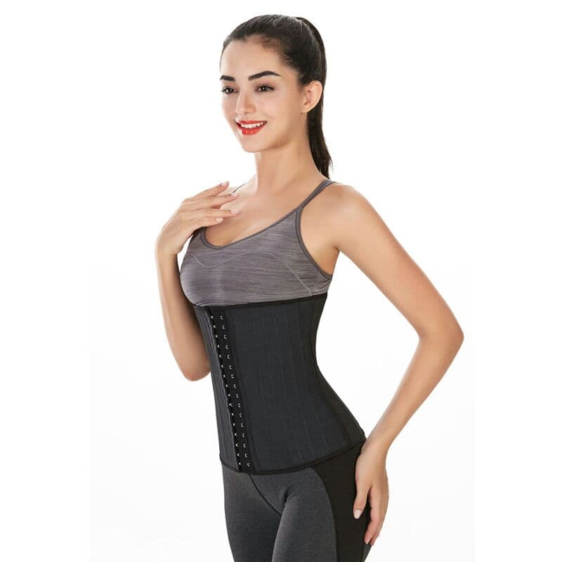 25本の鋼骨運動乳ミセルベルトフィットネス腹帯腰封産後に腹を閉じて成形する