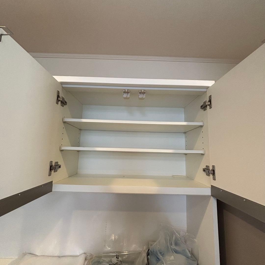 ニトリ　キッチンボード　160 ホワイトキッチン　収納　キャビネット