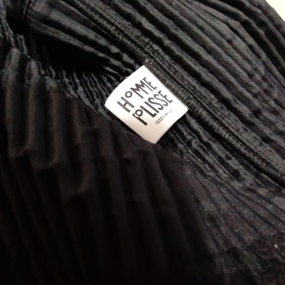 プリーツテーラードジャケット　サイズ1 黒　オムプリッセイッセイミヤケ