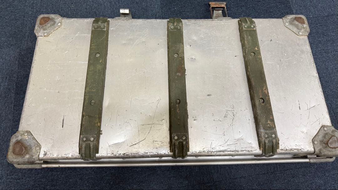 1965 ミリタリー ステンシル ツァーゲス アルミコンテナ zarges